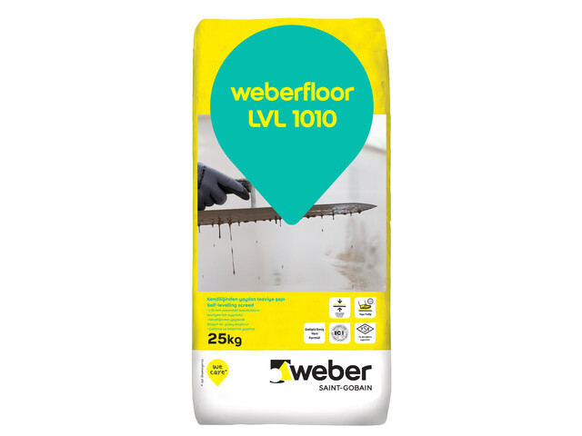 weberfloor LVL 1010 Tesviye Şapı 25 Kg