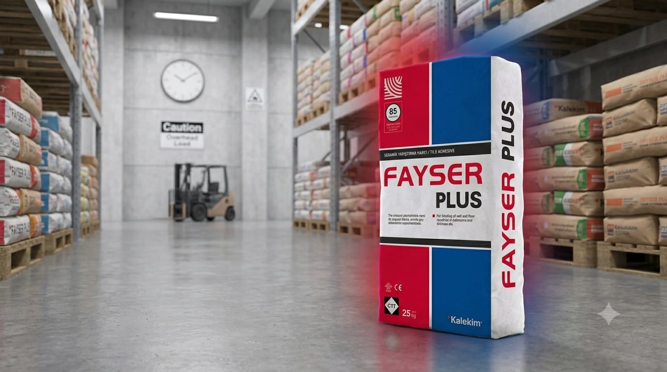 KALEKİM FAYSER PLUS  SERAMİK YAPŞ HARCI 25 KG
