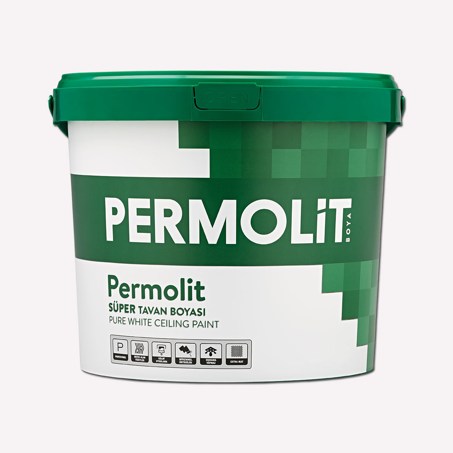 PERMOLİT SÜPER TAVAN BOYASI 17,5KG